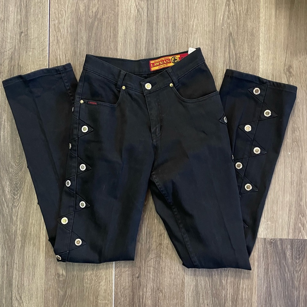 Lawman western black jeans